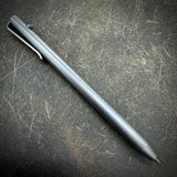 OZ "Long John" Titanium Pen, Stonewashed Finish