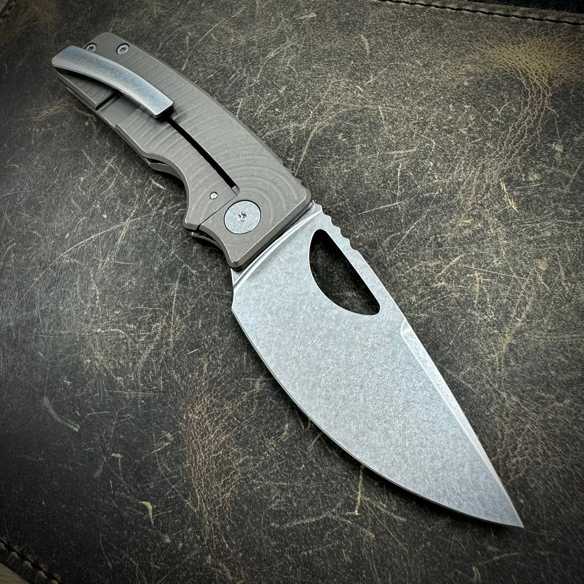 Standard Size Roosevelt - Radial milled scales, S45VN Blade – OZ