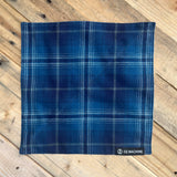 Flannel OZ Machine Company Hank. Blue/Grey