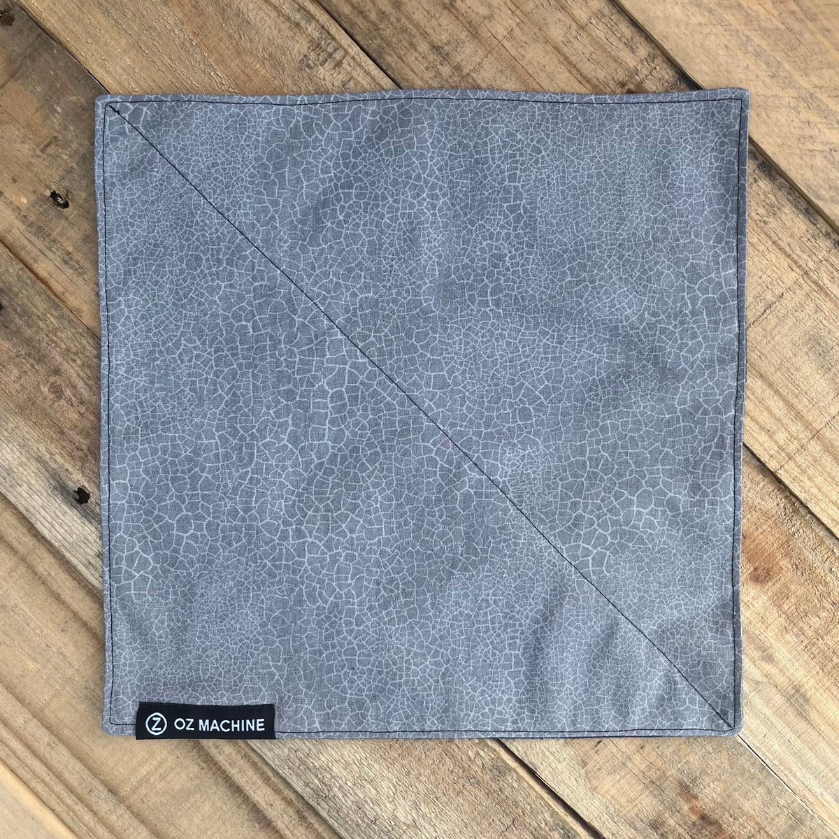 Flannel OZ Machine Company Hank. Blue/Grey