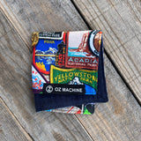 OZ Machine Company Mini Hank. National Parks/Blue