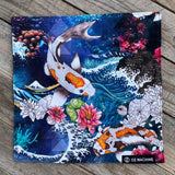 Flannel OZ Machine Company Hank. Koi/Blue