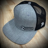 OZ Flat Bill Trucker Snapback Hat by "Branded Bills"