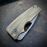 Roosevelt XL - Dark Stonewashed Vanax Blade, Zig Zag Milling