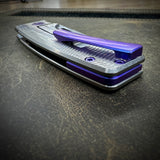 Standard Size Roosevelt - Golf Putter Milling, Blurple Accents, MagnaCut Blade
