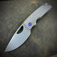 Standard Size Roosevelt - Golf Putter Milling, Blurple Accents, MagnaCut Blade