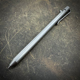OZ "Long John" Titanium Pen, Stonewashed Finish