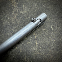Grey Washed "Long John" Titanium Pen