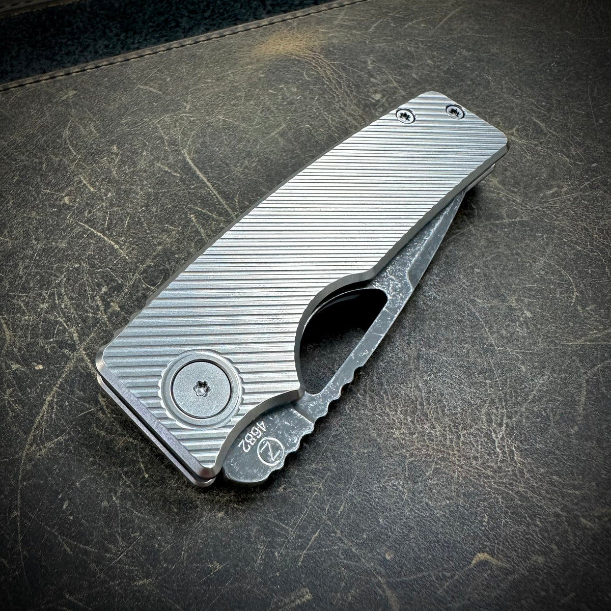 Standard Size Roosevelt - Angle milled scales, Acid Washed XHP Blade ...