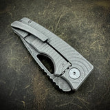 Standard Size Roosevelt - Radial milled scales, XHP Blade