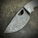 Standard Size Roosevelt - Radial milled scales, XHP Blade
