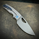 Standard Size Roosevelt - Golf Putter scales, ZircuTi Clip & Backspacer, XHP Blade