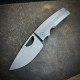 Standard Size Roosevelt - Golf Putter scales, ZircuTi Clip & Backspacer, XHP Blade