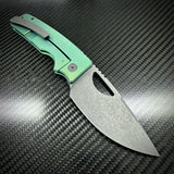 XL Roosevelt - Green - Dark Stonewashed MagnaCut Blade