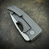 Roosevelt XL - Zig Zag Milling, XHP Blade, Dark Stonewashed Clip & Backspacer