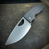 Roosevelt XL - Zig Zag Milling, XHP Blade, Dark Stonewashed Clip & Backspacer