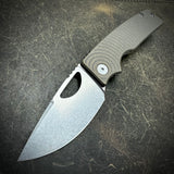 Standard Size Roosevelt - Radial milled scales, S45VN Blade