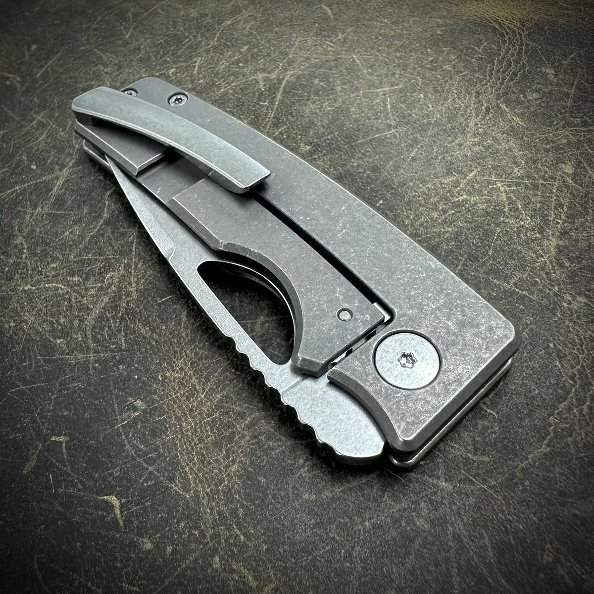 Standard Size Roosevelt - Smooth scales, S45VN Blade – OZ Machine Company