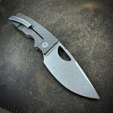 Standard Size Roosevelt - Crosshatch milled scales, S45VN Blade