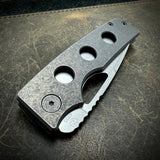 Standard Size Roosevelt - Speed Hole milled scales, S45VN Blade