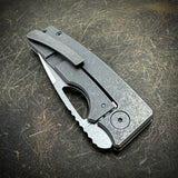 Standard Size Roosevelt - Speed Hole milled scales, S45VN Blade