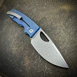 Standard Size Roosevelt - Angle milled scales, S45VN Blade