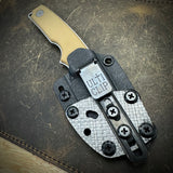Roosevelt Fixed Blade - XHP Blade, Coyote Brown G10 Scales