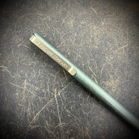 OZ "Long John" Titanium Pen, Green and Bronze Anodizing