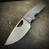 Standard Size Roosevelt - Crosshatch scales, MagnaCut Blade