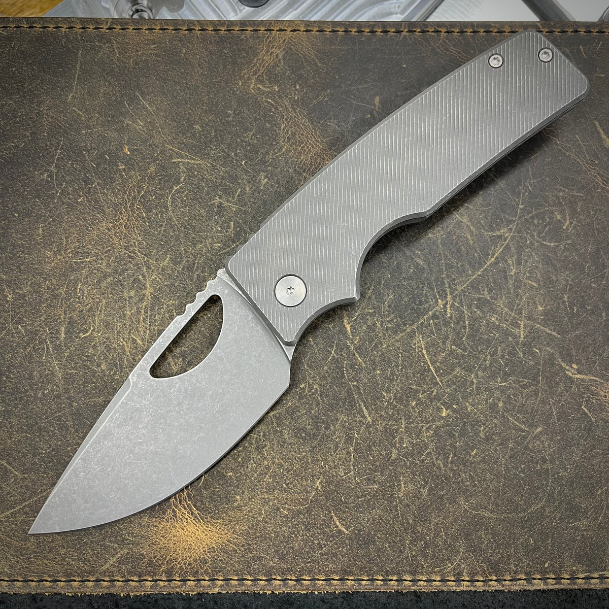 Roosevelt XL - Angled Milling, Vanax Blade - OZ Machine Company