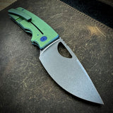 Roosevelt XL - Angle Milled Scales, MagnaCut Blade, Dual Ano