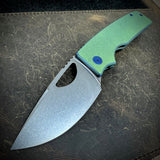 Roosevelt XL - Angle Milled Scales, MagnaCut Blade, Dual Ano