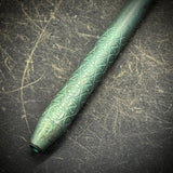 Green & Bronze Double Anodized "Long John" Titanium Pen