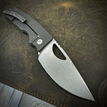 Angle Milled XL Roosevelt - Stonewashed 20CV Blade