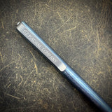 OZ "Long John" Titanium Pen, Ice Blue/Blue with Stonewashed Accents