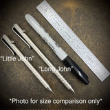 OZ "Long John" Titanium Pen, Gold/Bronze with Stonewashed Accents