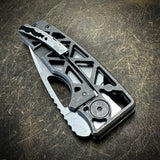 Standard Size Roosevelt - Skeleton Milling, ZircuTi Clip & Backspacer, MagnaCut Blade