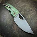 Standard Size Roosevelt - Green x Bronze Anodizing, MAG milled scales, MagnaCut Blade