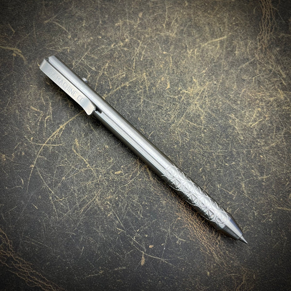 Satin "Little John" Titanium Pen