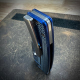Standard Size Roosevelt - Dual Anodized Golf Putter Milled Scales, Stonewashed S45VN Blade