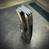 Standard Size Roosevelt - MAG Milled Scales, Stonewashed S45VN Blade