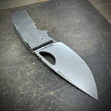 Standard Size Roosevelt - MAG Milled Scales, Stonewashed S45VN Blade