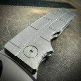 Standard Size Roosevelt - MAG Milled Scales, Stonewashed S45VN Blade
