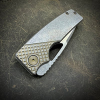 Standard Size Roosevelt - Vanax Blade, Crosshatch Milling