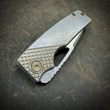 Standard Size Roosevelt - Vanax Blade, Crosshatch Milling