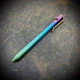 Mermaid Fade Anodized "Little John" Titanium Pen