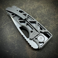 Standard Size Roosevelt - Skeleton Milled Scales, Vanax Blade