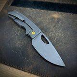 Roosevelt XL - Angled Milling, XHP Blade, Gold Anodized Screws