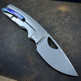 Roosevelt XL - ZircuTi Clip, Smooth Contoured Scales, XHP Blade